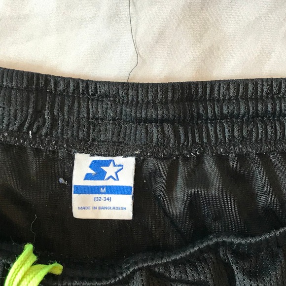 Starter Throwback Basketball Shorts Mens M - Picture 2 of 3